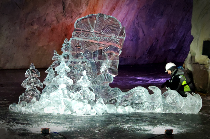 Фестиваль ледяной скульптуры "Тайна глубины"