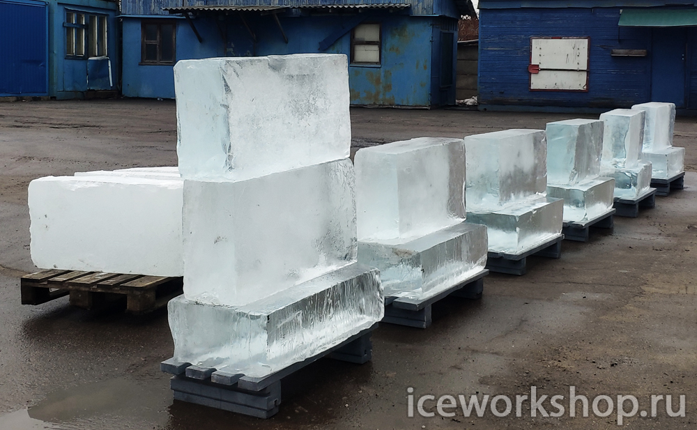 Заготовки для ледяных скульптур